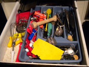 Clutter busting 101 and a pitch pick