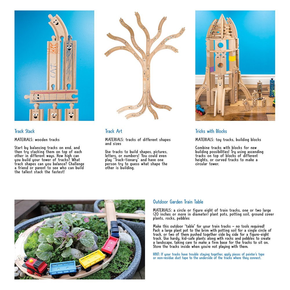 creative ways to use tracks