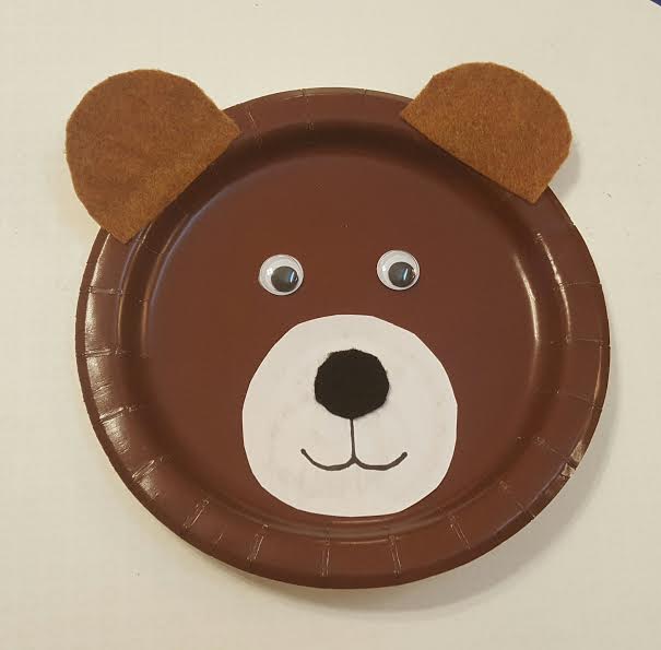 Paper plate bear craft | VIVIAN KIRKFIELD – Writer for Children