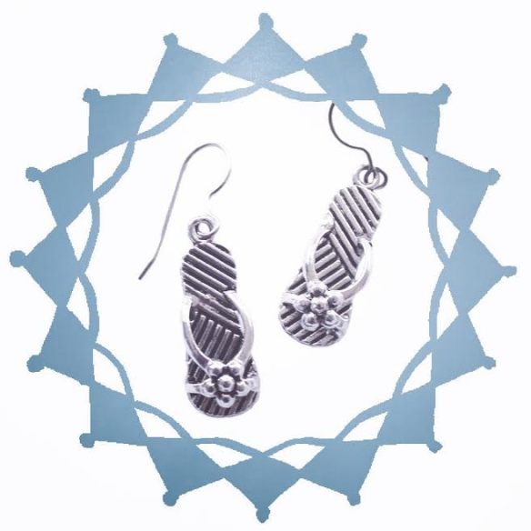 flip flop earrings