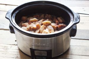 crockpot applesauce pic
