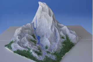 paper mache mountain